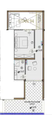 Wohnung 97 m², Poreč - Maisonette mit Dachterrasse - 3