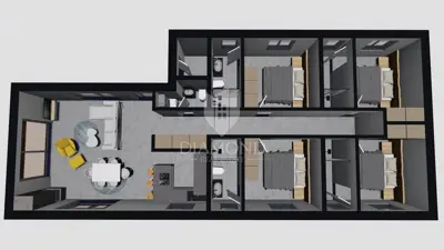 Haus 111 m², Labin Umgebung - Pool und ruhige Lage - 17