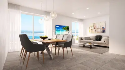 Stan 104 m², Crikvenica - privatni bazen i okućnica 180 m² - 2