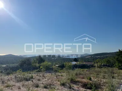 Building plot 976 m², Dvornica, sea view - 2