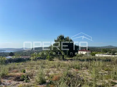 Building plot 976 m², Dvornica, sea view - 5