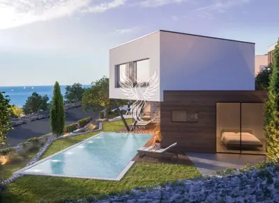 Vodice, luxuriöse Villa mit Pool und Meerblick - 4