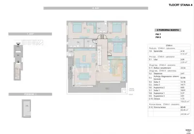 Krk - Penthouse mit Dachterrasse und Meerblick - 16