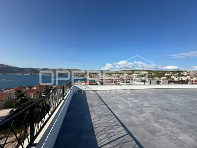 Penthouse 160 m², Okrug Gornji - Dachterrasse und Meerblick - 10