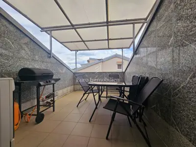 Malinska - Apartment mit Meerblick - 9