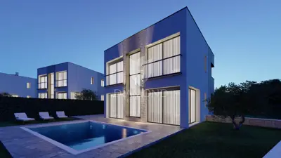 Lovrečica, surrounding area! Modern detached villa under construction! - 12