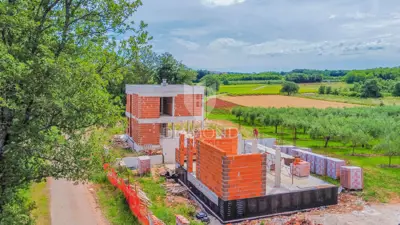 Lovrečica, surrounding area! Modern detached villa under construction! - 2
