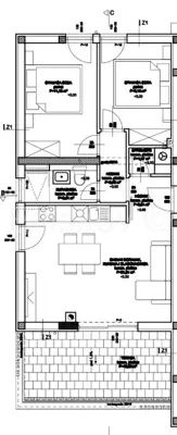 Wohnung 72 m², Vodice Zentrum - neu renoviert und modern - 11