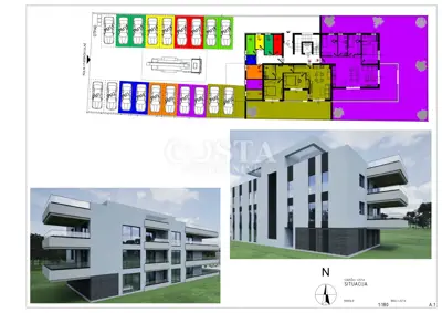ZADAR, CRVENE KUĆE - Penthouse s pogledom na more u izgradnji S6 - 11