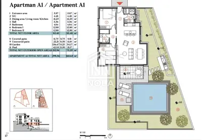 Apartman 169 m², Primošten - privatni bazen i vrt - 2