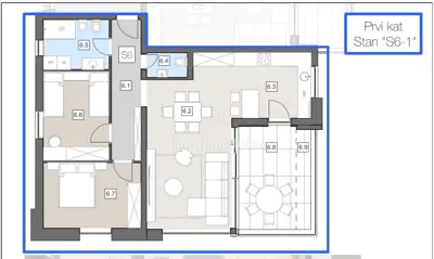 Apartment in a new building in the center of Labin - 2