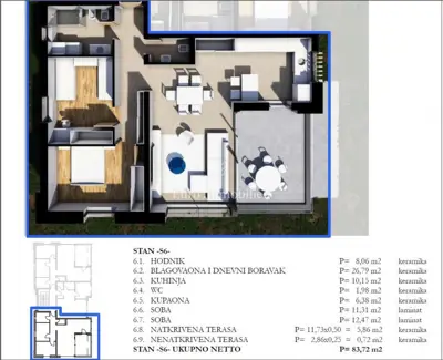 Apartment in a new building in the center of Labin - 3