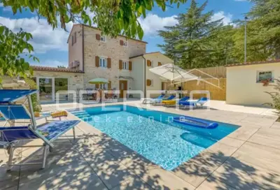 Stone house in Kanfanar, 27 m² pool and quiet location - 21