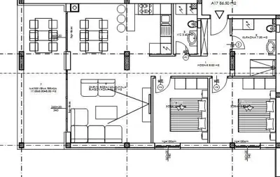 Stan u Puli, Veli vrh, 2. kat i natkrivena terasa