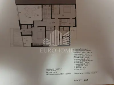 Split, Strožanac, Villa u privatnom elitnom kompleksu, bazen, garaža, - 22