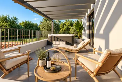 Villa 140 m², Šišan - Pool und Sommerküche - 7