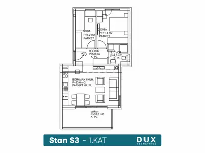 Wohnung 59,7 m², Rogoznica - Meerblick und Blick auf die Inseln - 18