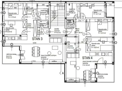 Apartment 91 m², Kanfanar - quiet location and 1st floor - 11
