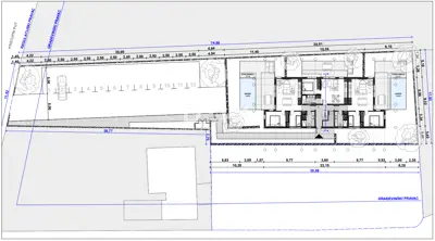 Land, Zukve - building permit for 8 apartments - 2