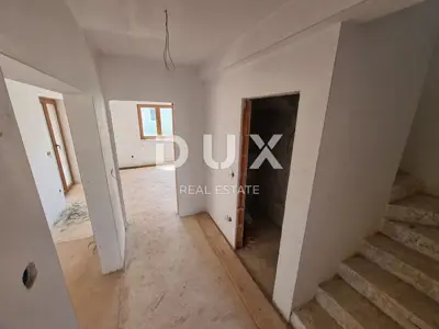 Poreč, Kaštelir, Doppelhaushälfte, 121 m², Rohbau, Meerblick - 9
