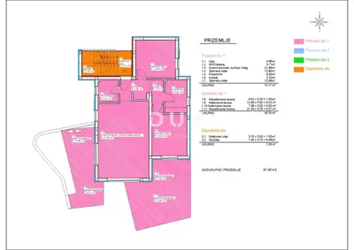 Wohnung 109,5 m², Vodice - Erdgeschoss, Garten und 2 Parkplätze - 24