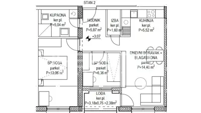 Stan 51 m², Trešnjevka - Sjever, lift i moderna gradnja - 4