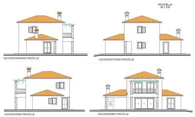 House 170 m², Labin - pool and yard 1,298 m² - 23
