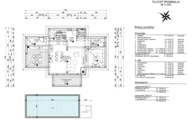 House 170 m², Labin - pool and yard 1,298 m² - 24