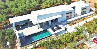 Vila 117 m², Vis Kut, pogled na more i bazen