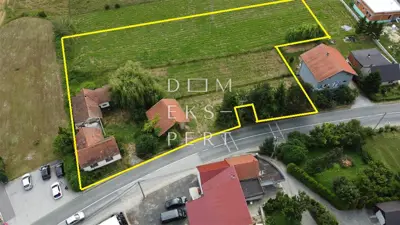 Sveti Ivan Zelina, building plot with an old house and a large plot - 2