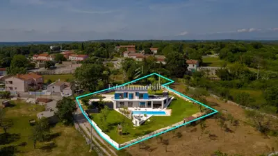 Vila 209 m², Orihi u Barbanu, bazen i otvoren pogled - 2