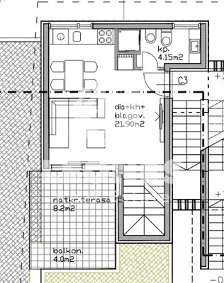 Apartment 61 m², Lovrečica near Umag - 300 m from the sea - 22