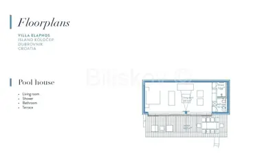 Villa 309 m², Koločep kod Dubrovnika, prvi red do mora - 21