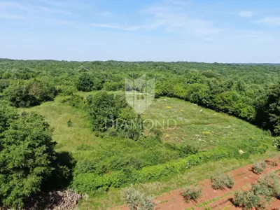 Building plot 2,457 m², Barban surroundings, quiet location - 2
