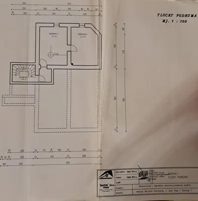 House 130 m², Gospić Centar - apartment and commercial premises - 25