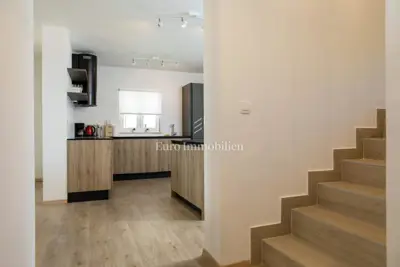 Vila 170 m², Sveti Lovreč Labinski - pogled na more i bazen - 8