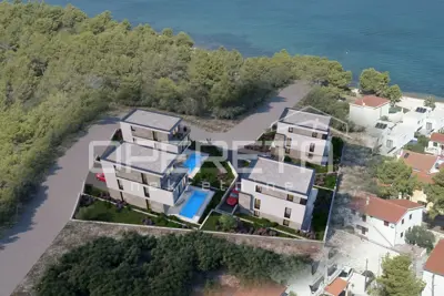 Luksuz i elegancija na 70 m od plaže – stan S1A – Okrug Donji, Čiovo - 10