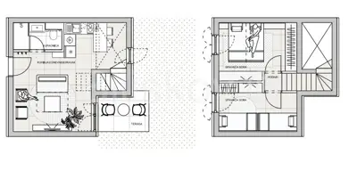 Wohnung 66 m², Sveti Filip i Jakov - 100 m vom Meer - 12