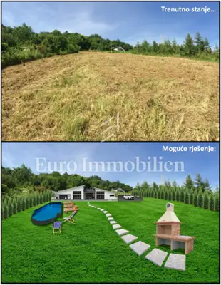 Land 2,286 m², Krapina Centar - building land and greenery - 8