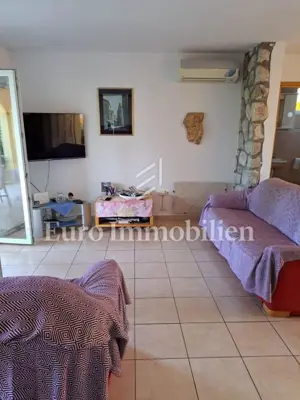 Semi-detached house 120 m², Malinska - 80 m from the sea - 12