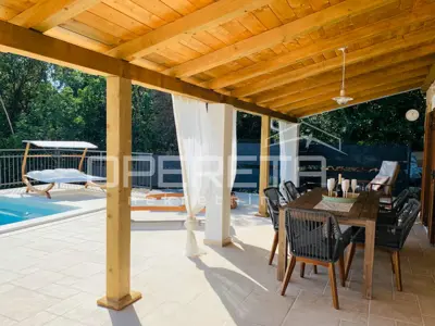 Villa 130 m², Selce - stone villa with heated pool - 5