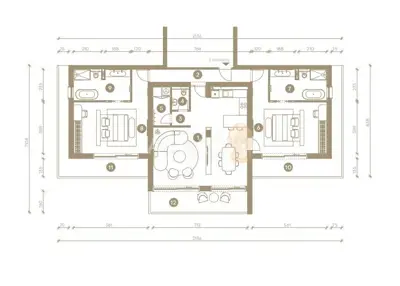 Penthouse 80 m², Novi Vinodolski - erste Reihe zum Meer - 23