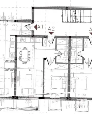 Apartment 40 m², Medulin - 1 bedroom, parking space - 6