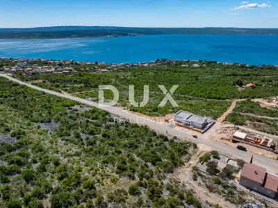 Building plot, Maslenica - sea view and conceptual project
