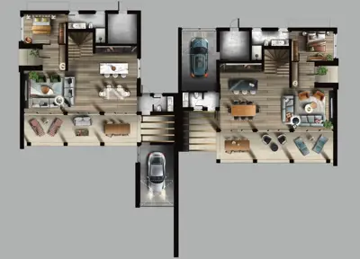 Vila 242 m², Poreč - bazen i panoramski pogled na more - 6