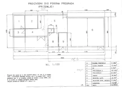 Geschäftsgebäude, Pregrada, Centar, Krapinsko zagorska županija, 427,42 m² auf dem Grundstück - 2