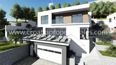 Baugrundstück 2 198 m², Omiš - an der Hauptstraße und mit Meerblick - 7