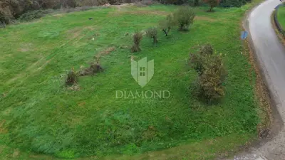 Building plot 766 m², Pićan - view of Učka - 3