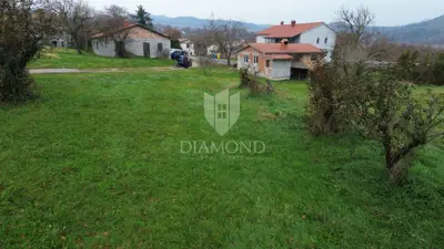 Building plot 766 m², Pićan - view of Učka - 2