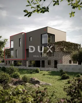 Wohnung 87,8 m², Rtina - Meerblick und Terrasse 23 m² - 2